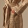 Welfare Women's bathrobe SL Home: Chess "Sabbia", size S, 100% cotton, 340 g/m2