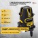 Laser level Deli DL332303 102966, 3 rays, 635 nm, ± 3 degrees, ± 1.5 mm/m, 360 °