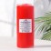 Candle - cylinder, 7x17 cm, 50 hours, 515 g, red
