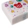Paper napkins “Happy New Year”, balls, single -layer, 24x24 cm, set 20 pcs