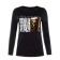 Women's tunic, black color, size 42