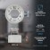 Lamp built -in era DK97, IP20, 15W, 88x65 mm, white/transparent color
