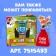 Magnetic book, 20 × 20 cm, 8 pages, 28 magnets, blue tractor