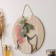 Decorative wood hooks "Abstraction. Fruit. Flower" 1.5x23.4x22.5 cm