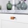 Furniture handle CAPPIO RT202, coffee color