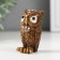 Souvenir Polystone "Filin Coffee" rhinestones 4.8x2.2x1.8 cm