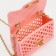 Baby bag on fasting, pink color