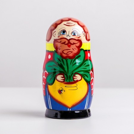 Nesting doll "Turnip" 6 in 1, mix