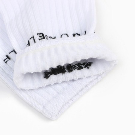 Men's socks minku "stop" color white, rr 40-42 (27 cm)-2