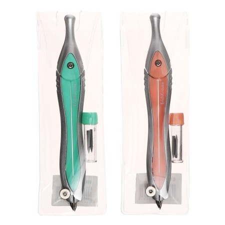 Metallic Erychkrause "Pastel Bloom", 125mm, with a replaceable neck, PVC case, mix-1