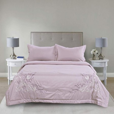 A set with a blanket "Isis", size 160x220 cm, 160x240 cm, 50x70 cm, lilac color-1