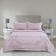 A set with a blanket "Isis", size 160x220 cm, 160x240 cm, 50x70 cm, lilac color