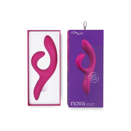 Nova 2 vibrator, pink color, 21.7 cm-6