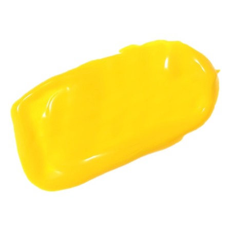 Acrylic matte paint in the tube 75ml Calligrata, km014 yellow medium, panton 116s-3
