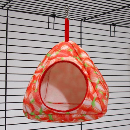 Suspending house-pyramid "Strawberry", 14 x 14 x 14 cm-4