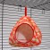 Suspending house-pyramid "Strawberry", 14 x 14 x 14 cm