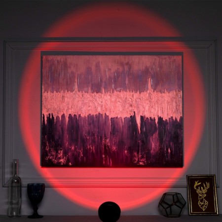 Light device "Sunset", 5 cartridges, glow warm white, 5 in-2