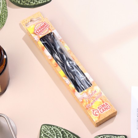 Candles for cake twisted "serpentine" 6 pcs, cocktail, wet asphalt-4