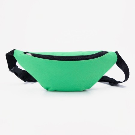 Lightning waist bag, green color