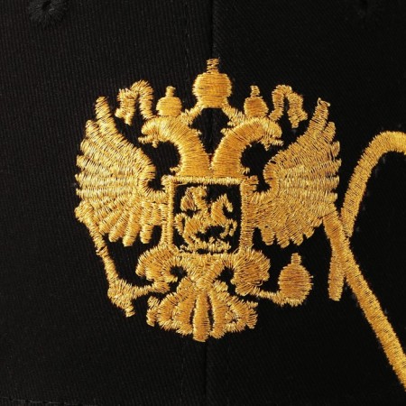 Male cap "Russia", gold embroidery, rn 56-3