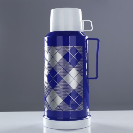 Thermos 1.8 l, with a glass flask, retains heat 10 hours, 15 x 33 cm, mix-1