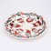 New Year. Ceramic ceramic plate, 20 cm