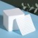 Napkins for manicure, bottomless, with perforation, in a plastic case, 175 pcs, 5 × 5 cm