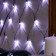 Garland "Network" 2 × 2 m, IP20, dark thread, 224 LED, white glow, 8 modes, 220 V