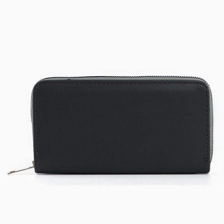 Nazamok wallet, 19x9.5x2 cm, leatherette, gray color-1