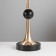 Glafira table lamp E27 40W black and gold 25x25x43 cm