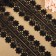Hypure lace, 80 mm × 6.8 ± 0.5 m, black color