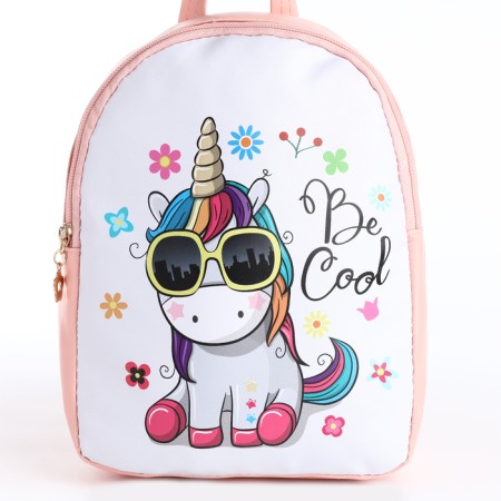 Baby backpack on lightning, pink color-5