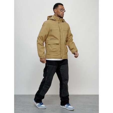 Sports male jacket, size 50, beige color-10