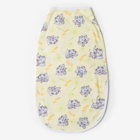 Velcro diaper, height is 50-62 cm, culinary, yellow color, print mix-5