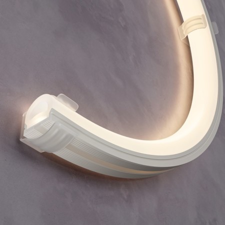 Flexible neon Led Strip, IP67, 12W/m, LED, 3000K, warm white glow-4