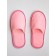 Slippers female closed nose, size 36-38, pink color