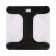 Floor Libra Homestar HS-6003, diagnostic, up to 180 kg, 2HAAA, glass, white