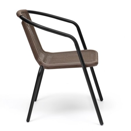 Sadovy chair, 53 x 61 x 73 cm, frame 24 x 0.8 mm, load up to 100 kg, brown-2