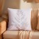 Case on the pillow Ethel "Leaf", 40*40 cm, 100 p/e, velor