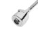 Kitchen mixer Zein Z25120101, flexible spout, crane boux brass 1/2 ", chrome