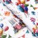 Package Paper, glossy "Bright birthday", bilateral, 50 x 70 cm