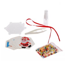 Аквамозаика «Дед Мороз и Снегурочка», подвес на ёлку, в пакете