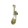 Hygienic shower Bronze de Luxe 10235/1, without a mixer, for one water, brass, bronze