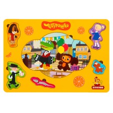 Игрушка деревянная вкладыш без ручек, «Союзмультфильм»