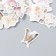 Stickers for creativity "Flowers and butterflies" set 46 pcs 4.4x4.4x1.1 cm