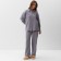 Female pajamas (shirt and trousers) KAFTAN "BASIC" size 40-42, color gray