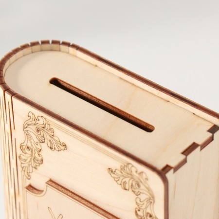 New Year's piggy bank "Good luck" 13.5x9x4.5 cm-3