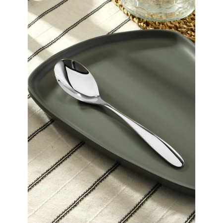 Spoon of stainless steel "Mario", length 20 cm, silver color