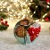 Ball "mountain ash with cones" mix 9.5 cm