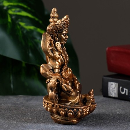 Figure "Cubber-God of wealth" bronze, 11x7x6cm-1